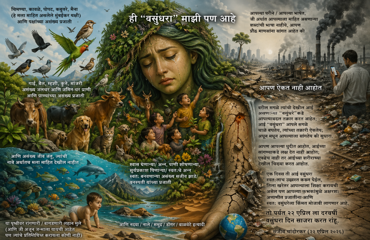 हि “वसुंधरा” माझी पण आहे !