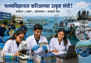 मत्स्यविज्ञानात विद्यार्थ्यांना करियरच्या उत्कृष्ट संधी !!